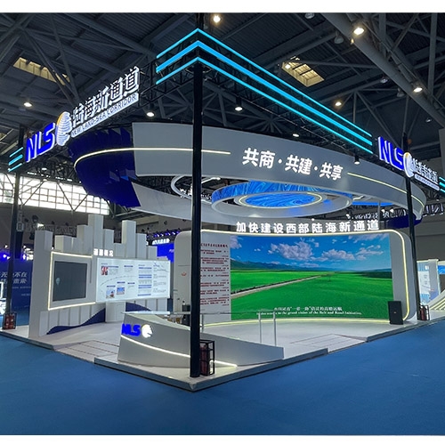 重庆西洽会展台搭建-重庆向日葵展览工厂